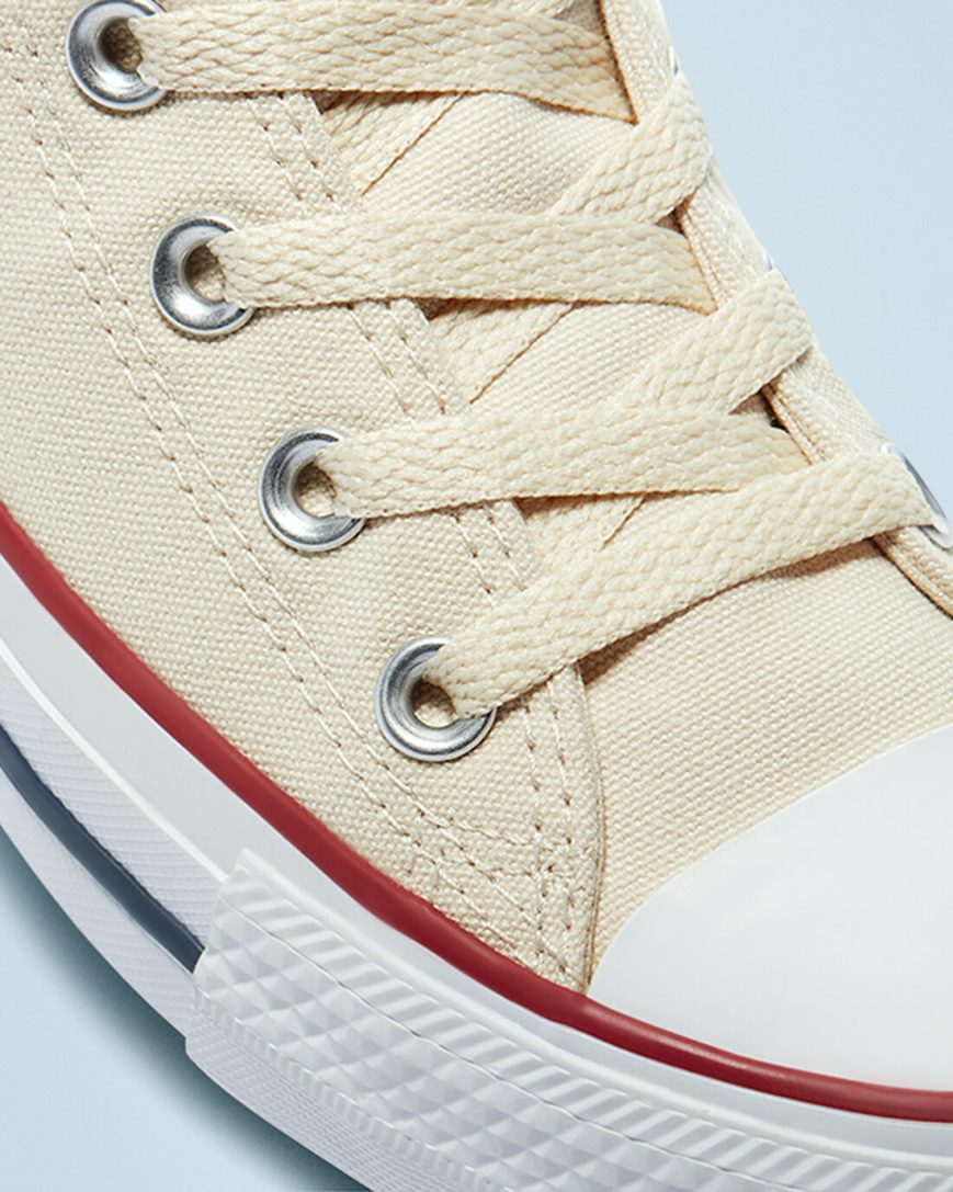 Women's Converse Chuck Taylor All Star Classic High Top Shoes Beige White | AU E1869U